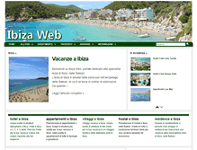 Tablet Screenshot of ibizaweb.it